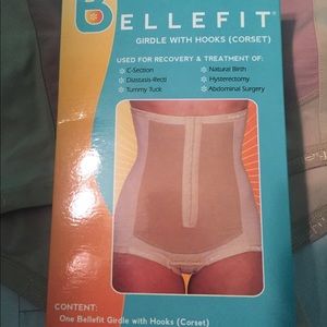 Bellefit girdle with hooks, size small
